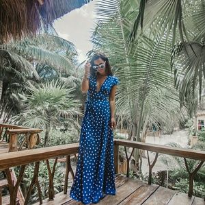 UNTIL DEC 26: Tularosa Sid maxi dress in blue